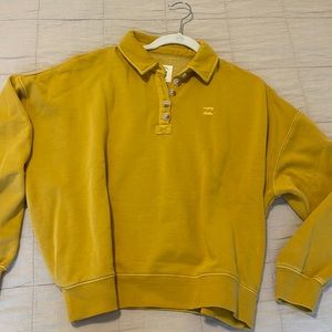 Billabong Yellow Pullover